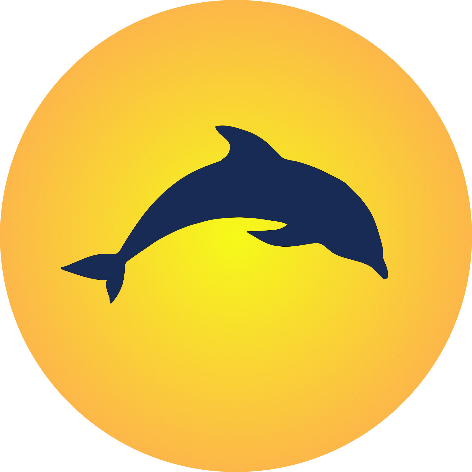 Kinderyoga Delfin Symbol