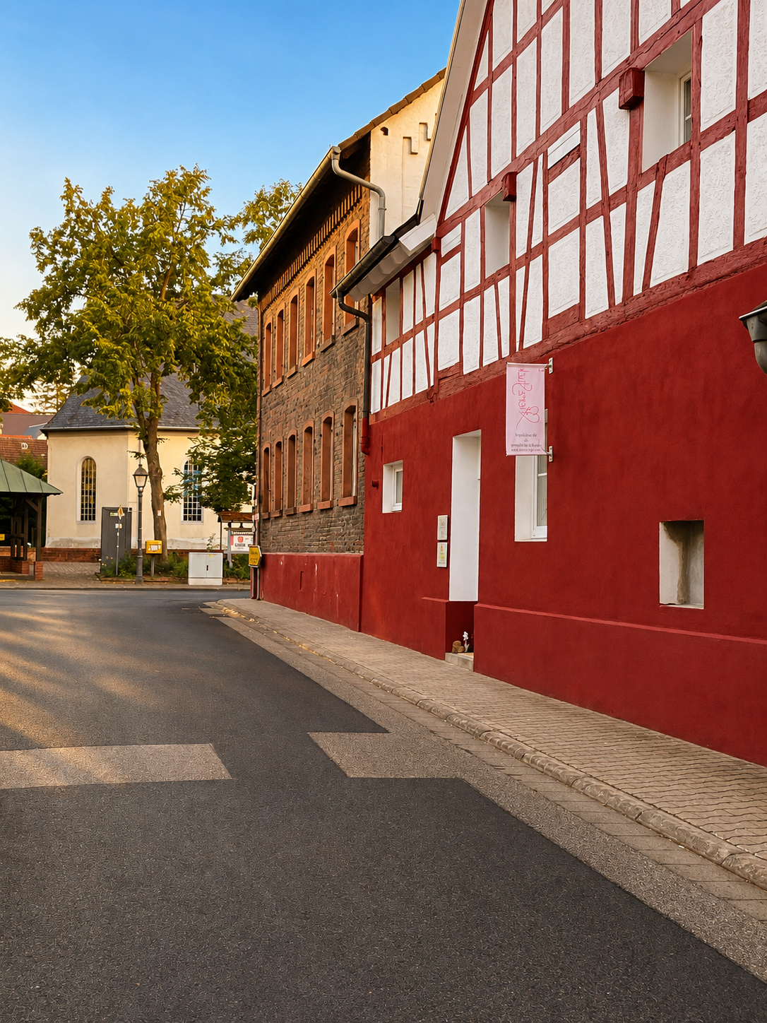 Das Rote Haus in der Vorderstraße in Nidderau